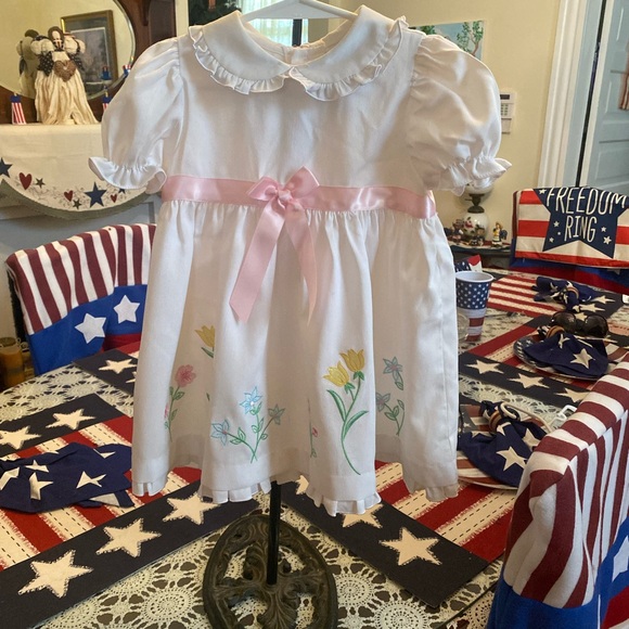 A Little Angel Vintage Infant Girls Dress size 24 months - Picture 3 of 16